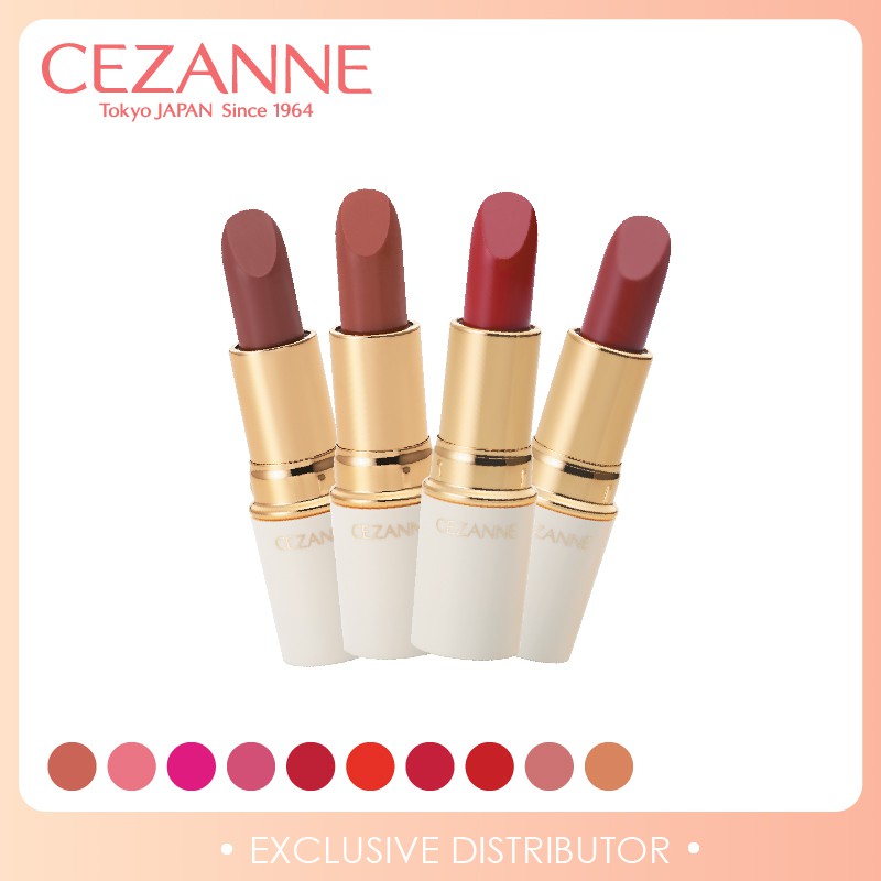 Cezanne Lasting Moisturizing Lipstick Japanese Hydrating Lipstick