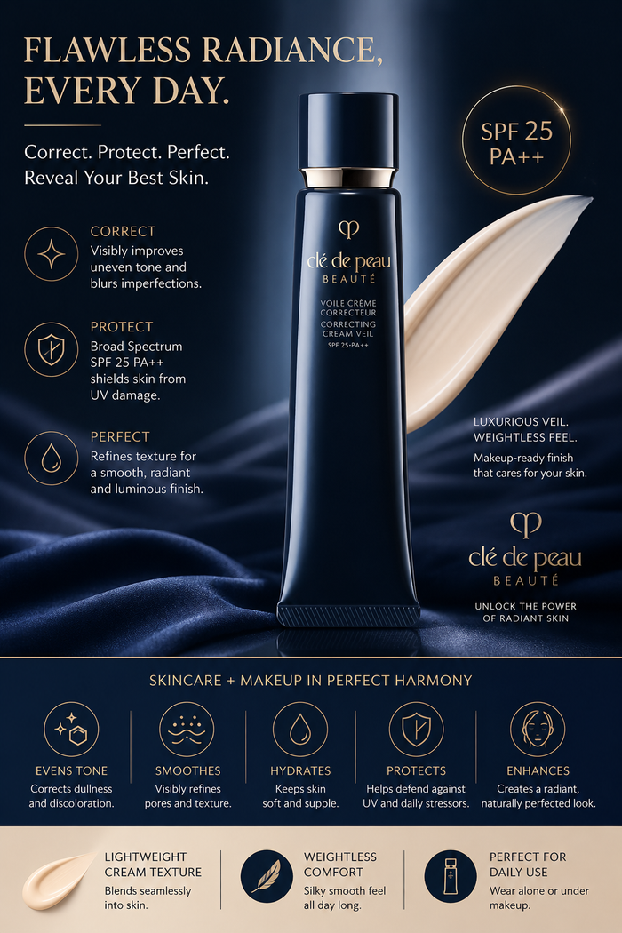 Shiseido Clé De Peau Beauté Correcting Cream Veil 40g