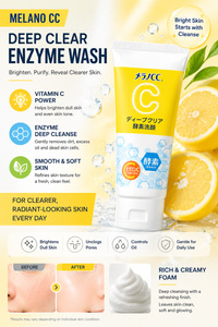 Rohto Melano CC Deep Clear Enzyme Face Wash 130g
