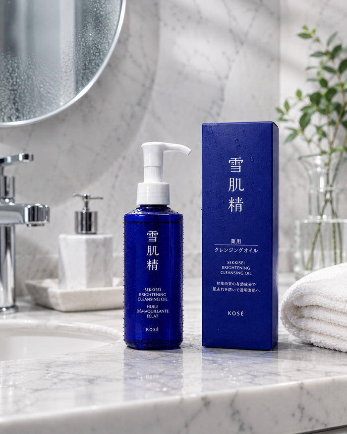 KOSÉ SEKKISEI Brightening Cleansing Oil – Japanese Makeup Remover