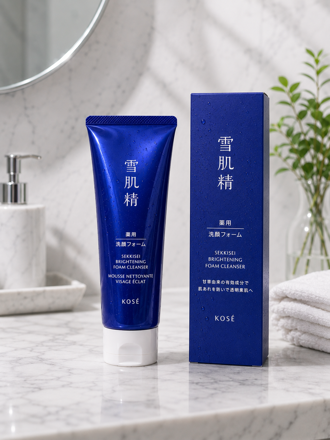 KOSÉ SEKKISEI Brightening Foam Cleanser – Japanese Facial Cleanser