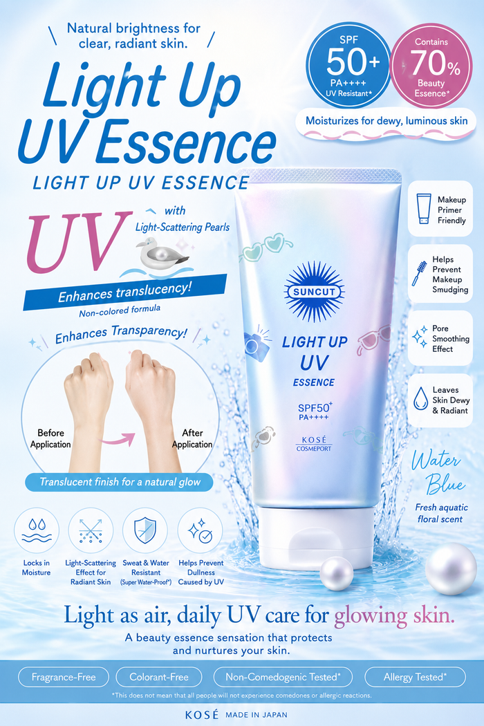 Suncut Light Up UV Essence Sunblock SPF 50+ PA++++