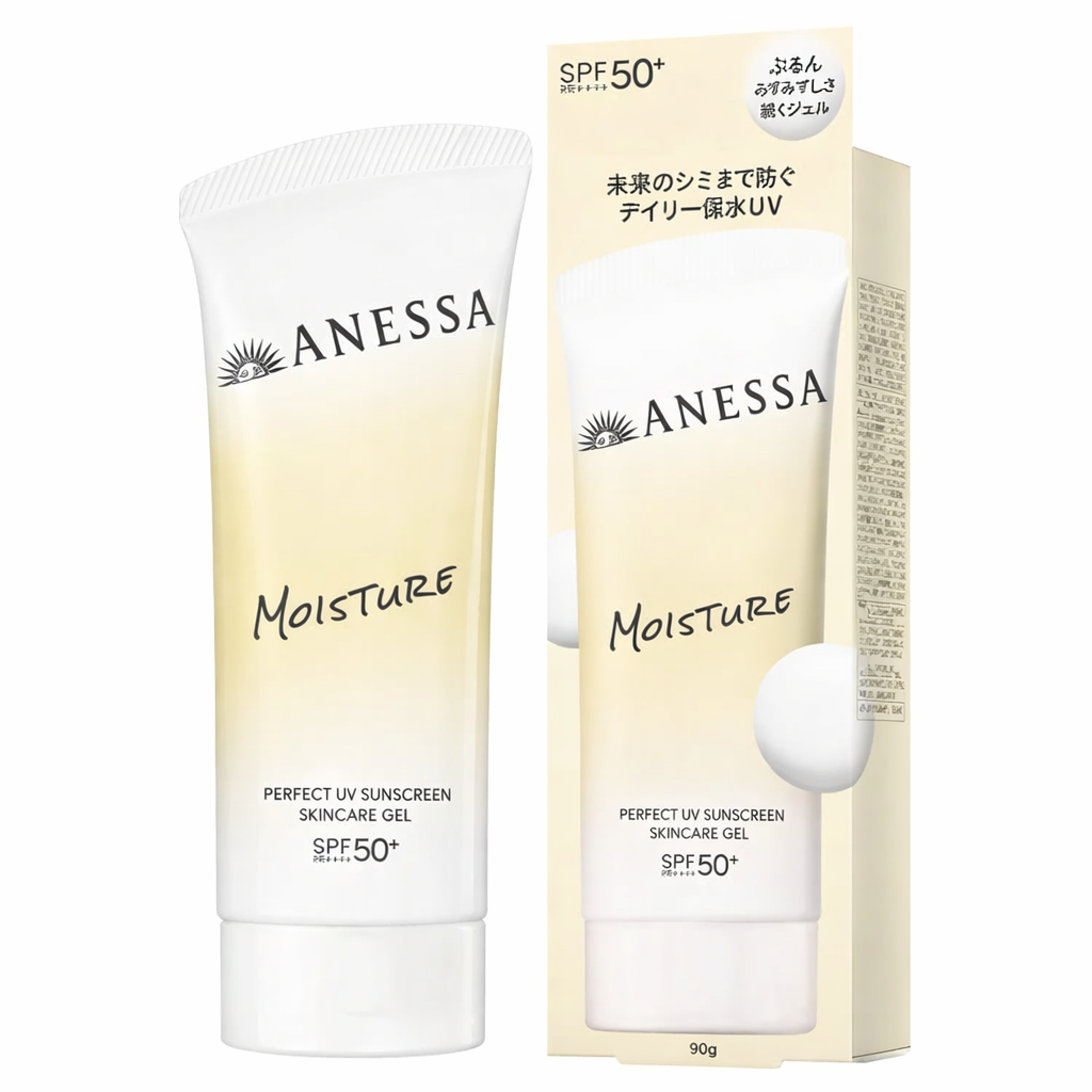 Shiseido Anessa Moisture Perfect UV Sunscreen Skincare Gel SPF50+ PA++++ 90g