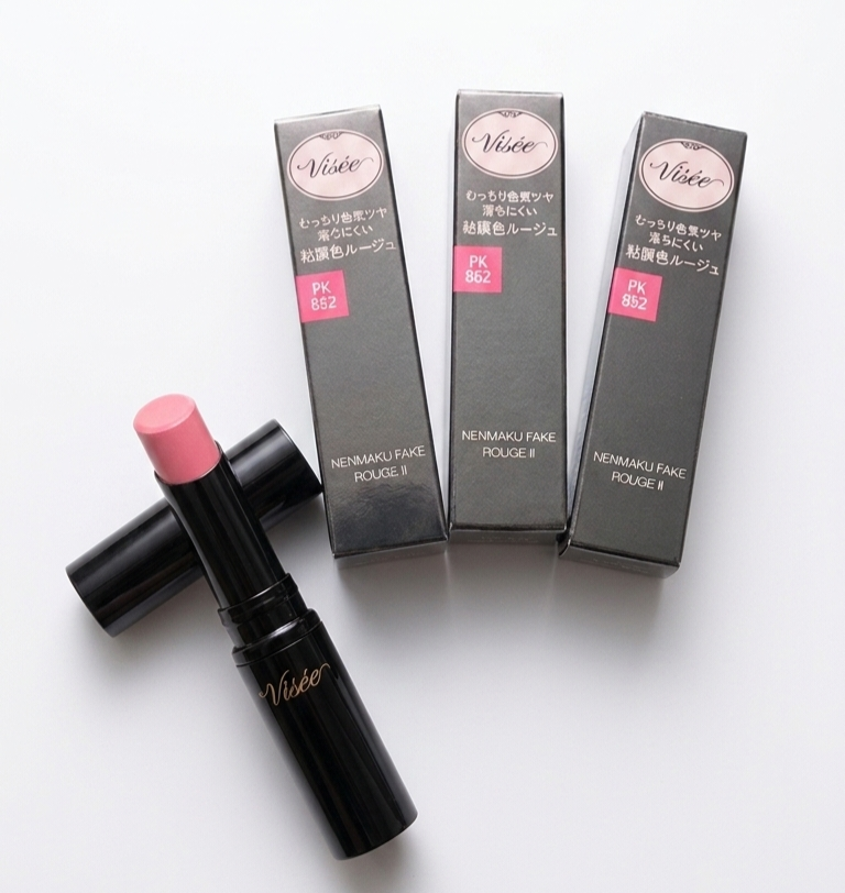 VISEE Nenmaku Fake Rouge PK852 Cherry Blossom Pink Beige