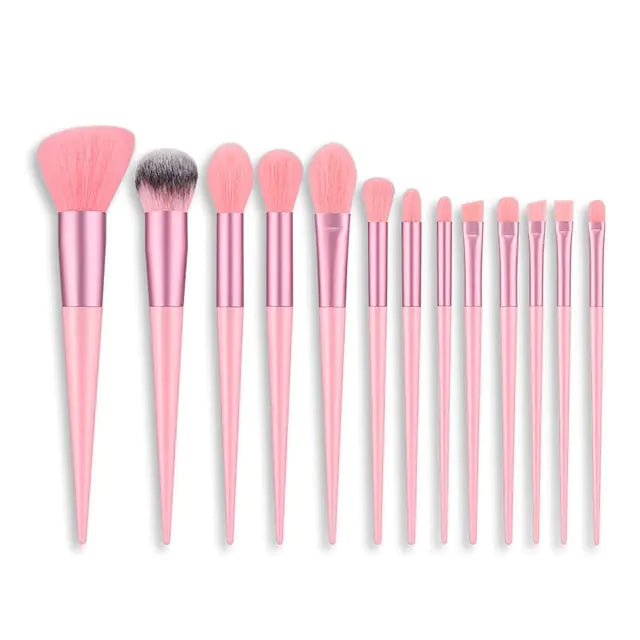 13Pieces Soft Fluffy Makeup Brushes Set